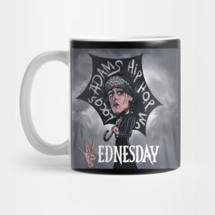 Gansta Addams Caricature Mug